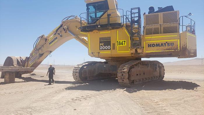Usado KOMATSU PC2000