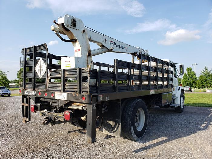 Used 1998 Freightliner FL70 Flatbed Stake Crane Truck for Sale in W...