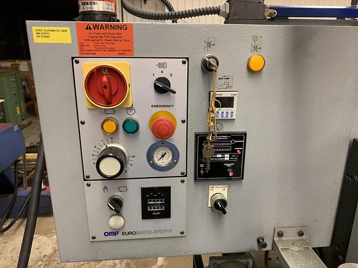 Used DAKE Automatic Cold Saw Model OMP EUROMATIC 370 PPL 14.5"