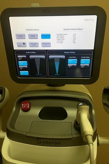 Used Syneron Elos Plus w/ 7 hand pieces