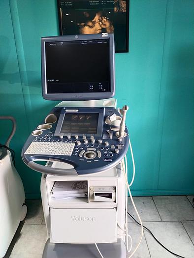 Gebraucht GE Voluson E6 Ultraschallgerät inkl. 3 Sonden und Drucker Ultrasound