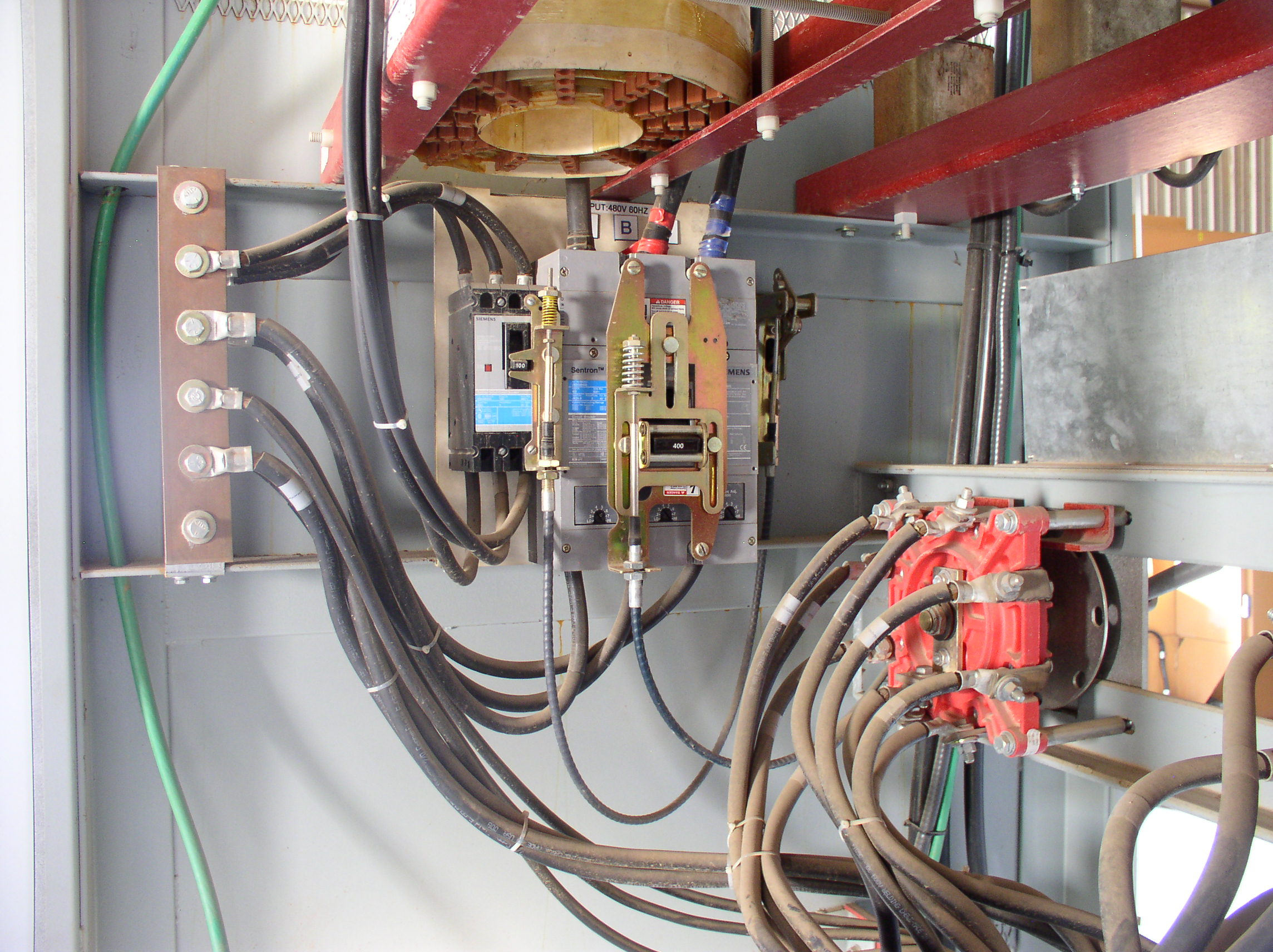 Used 12,000 amp 9 volt RAPID DC Power Supply*: Input 400 amps @ 480 volts