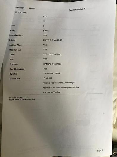 Used SANDIACRE BAGGER