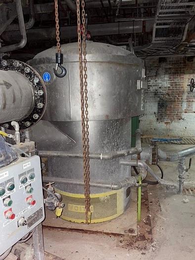 Used Voith 200VS Vertical Screen, 137 Tpd, 2284 Gpm, .010" Slots, Job No.: 5906837 #17602