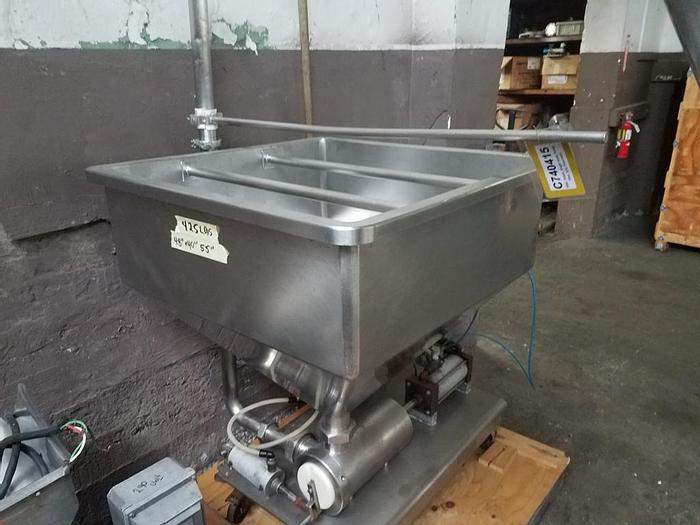 Used Filler, Piston, 1-Head, Pump Filler, S/st, Pneumatic #C740415