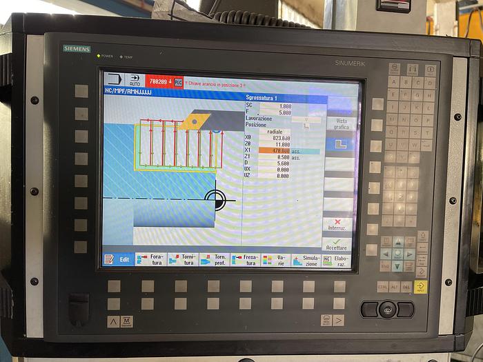 Installata Tornio Verticale Cnc SCHIESS