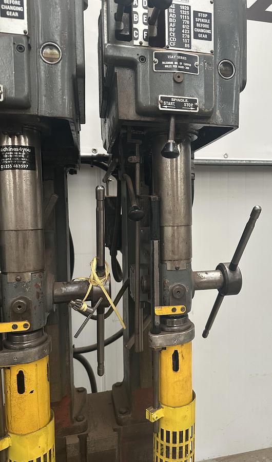 Used Pollard Corona 15EY Bank of 4 Drills