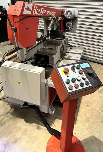 Used Bomar STG-260-DGH Horizontal Bandsaw