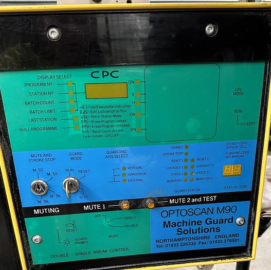Used 1980 K & B 50 Ton x 2000mm Downstroke Hydraulic Pressbrake 50-2000