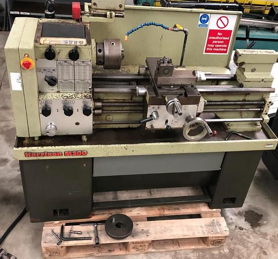 Used Harrison M300 Gap Bed Lathe