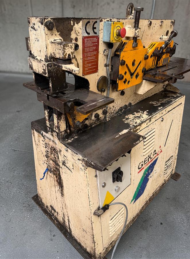 Used Geka Minicrop Universal Steel Worker