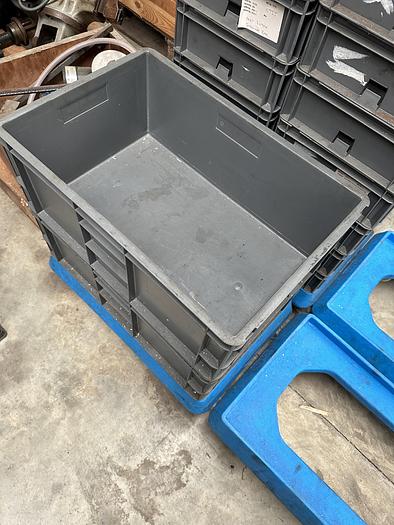 Used Ahdol 03 Plastic Stacking Parts Containers & Trolleys
