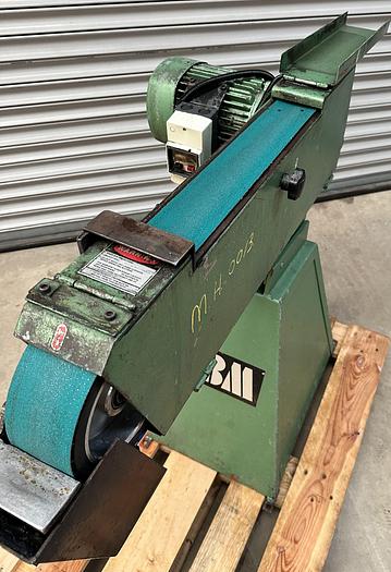 Used BM DK-7300 3" Belt Linisher