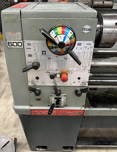 Used Colchester Student 1800 Lathe