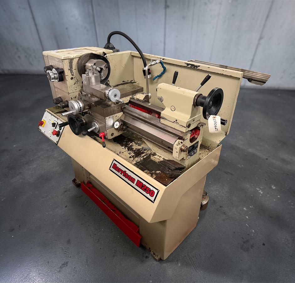 Used Harrison M250 20" Straight Bed Lathe