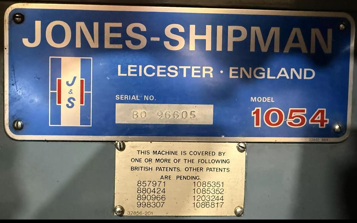 Used Jones & Shipman 1054 Cylindrical Grinder