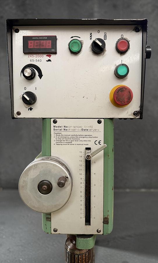 Used 2014 Kitchen & Walker DP-925GAD Variable Speed Drilling & Tapping Machine