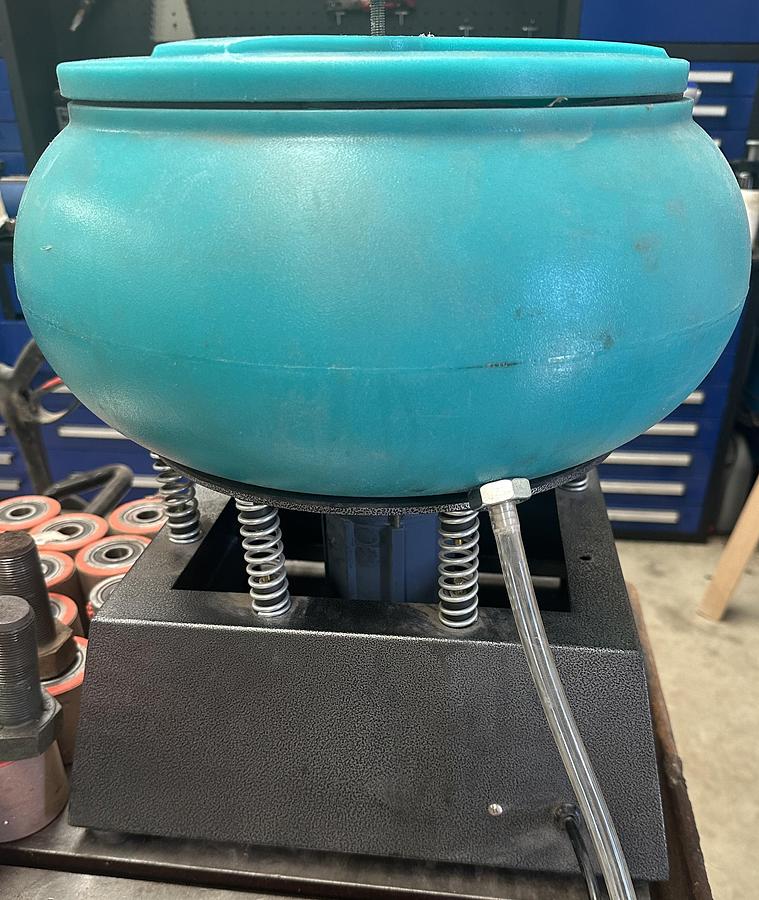 Used Tumbler-Viby SP-P17 17inch Vibratory Tumbler Polishing Machine