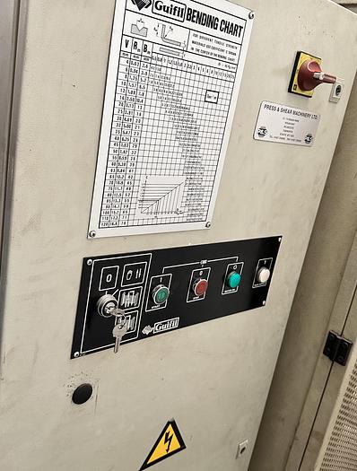 Used GUIFIL PE 25-63 3 AXIS CNC UPSTROKE PRESSBRAKE