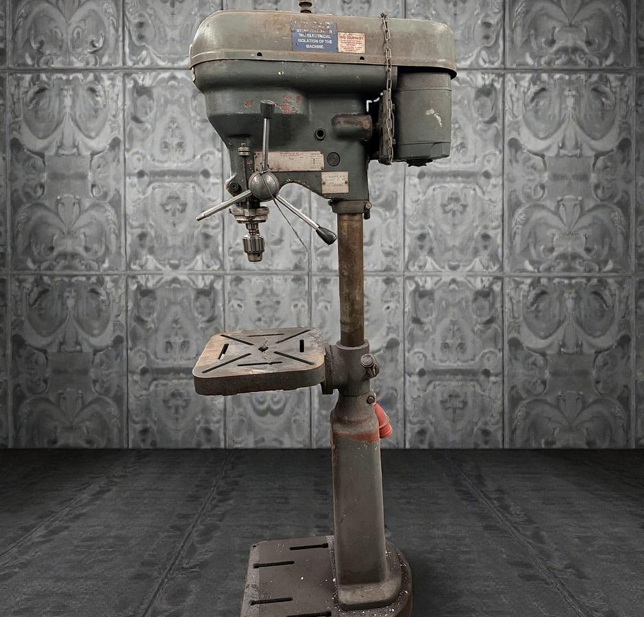 Used Elliott Progress No.2G 7/8" Dia Capacity Pedestal Pillar Drill