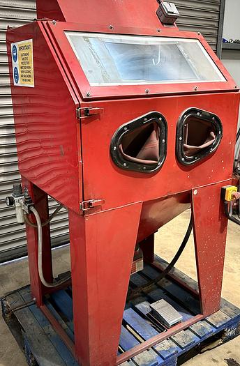 Used Odlings MCR Model 101P Shot Blast Cabinet
