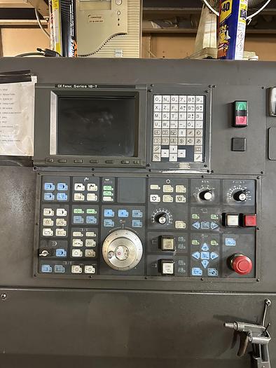 Used Hardinge SG-42 Conquest T42 CNC Slant Bed Lathe w/ Fanuc Controller