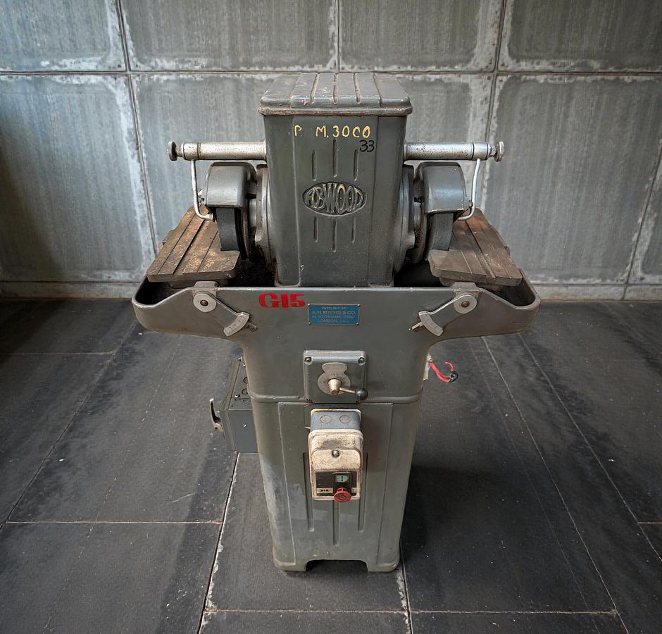 Used Abwood Double Ended Tool Grinder