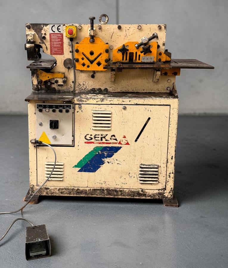 Used Geka Minicrop Universal Steel Worker