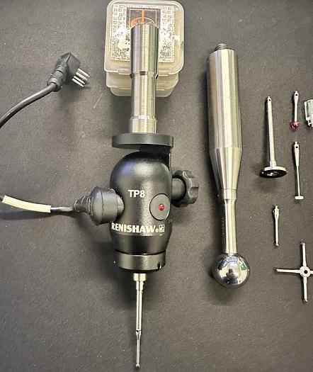 Used 2022 Renishaw TP8 CMM Accessories & 19mm Datum Ball