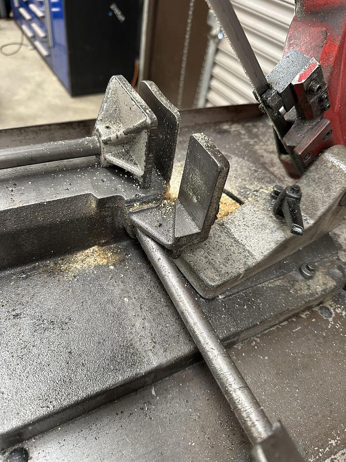 Used Bomar STG-120 Horizontal Bandsaw