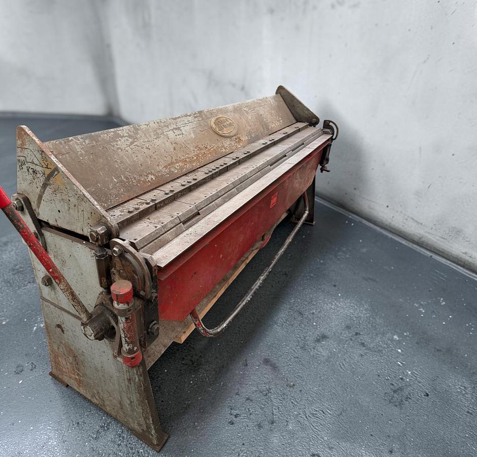 Used Morgan Rushworth 2500mm x 2.5mm Box & Pan Folder
