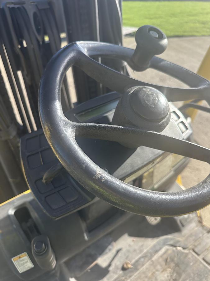 Used 2008 Hyster S4.00FT Gas Container Spec Forklift