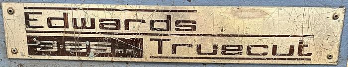 Used Edwards 1250 x 3.25mm DD Truecut Guillotine