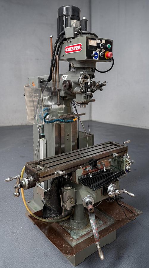 Used 2010 Chester 836EVS Turret Milling Machine