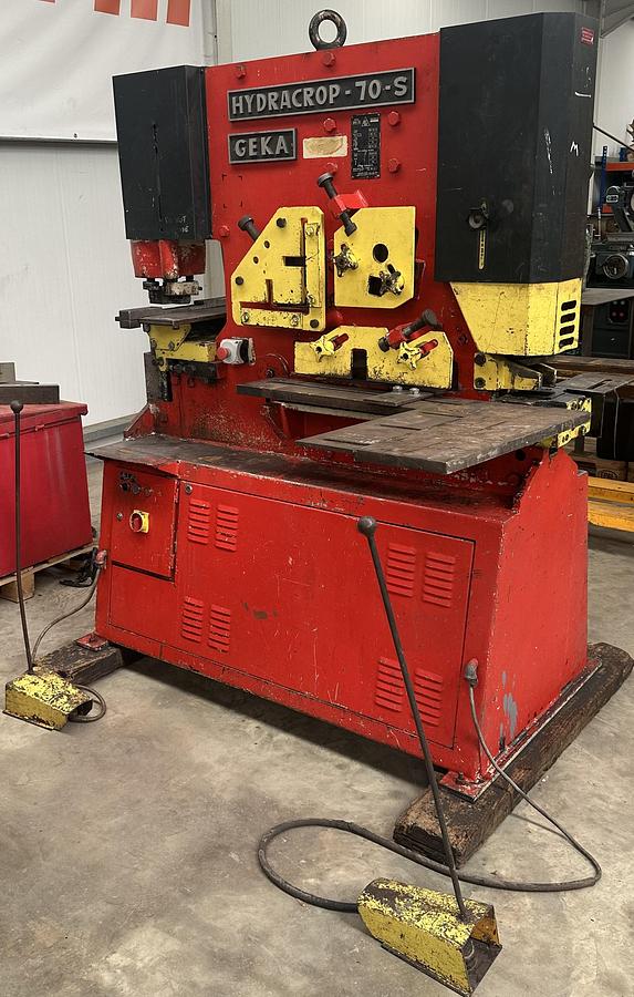 Used Geka Hydracrop-70-S Universal Steelworker