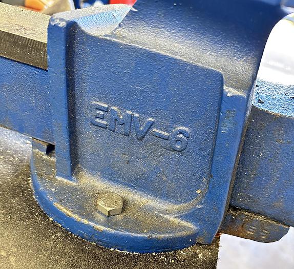 Used Bench Master 2000 x 750mm Work Bench c/w Two Lockable Cabinets & 6" Engineers Vice