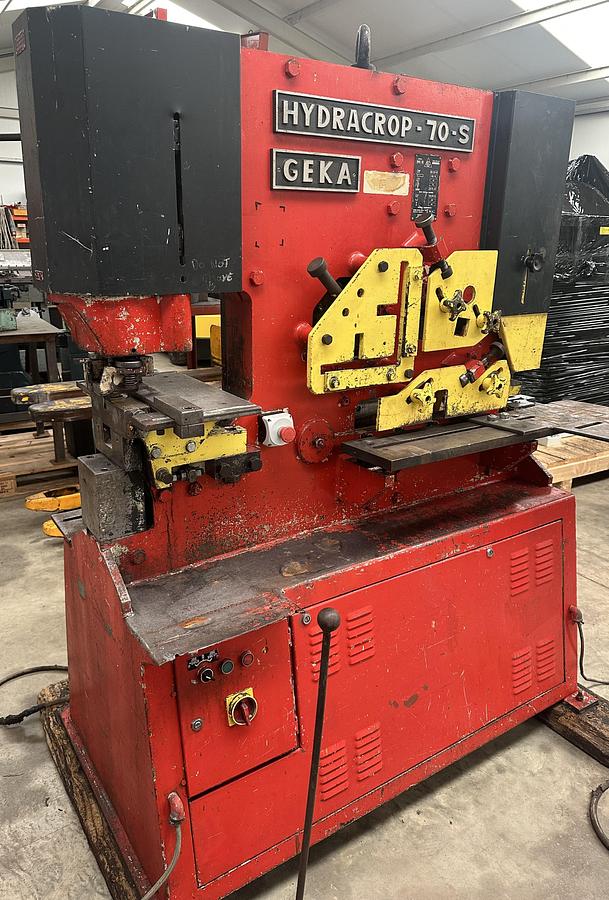 Used Geka Hydracrop-70-S Universal Steelworker