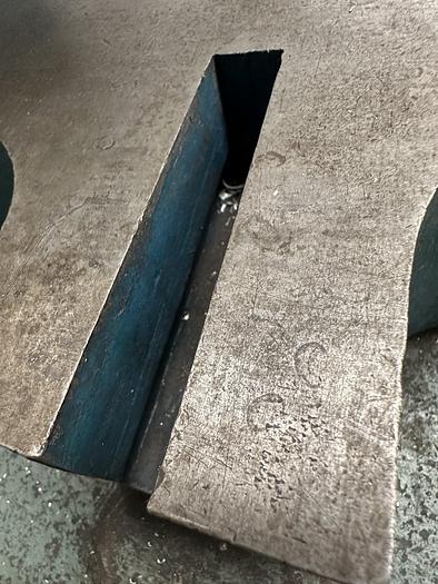 Used Norton No. 6A Deep Throat Flypress & Stand