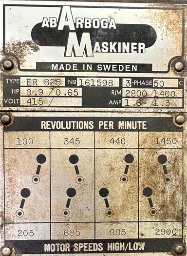 Used AB Arboga Type ER825 24" Radial Arm Drill