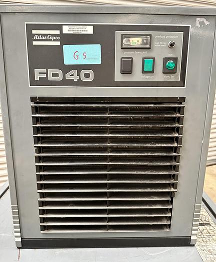 Used Atlas Copco GA18 Screw Compressor & FD40 Air Dryer