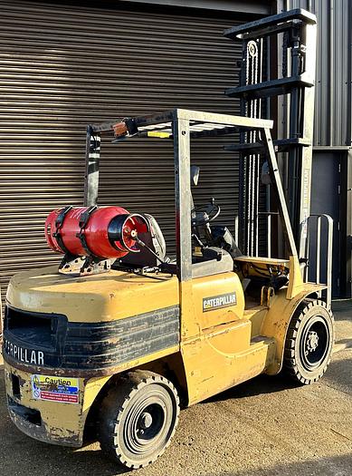 Used 1996 Caterpillar GP35A 3500Kg Gas Forklift Truck