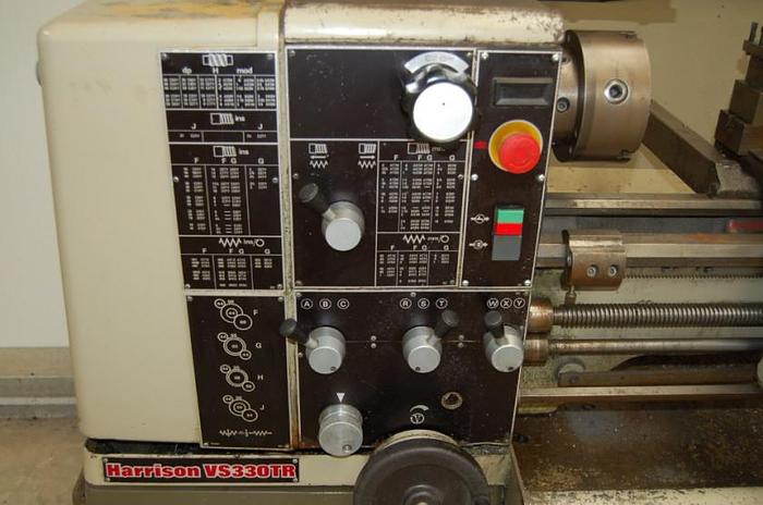 Used Harrison V330TR Straight Bed Centre Lathe