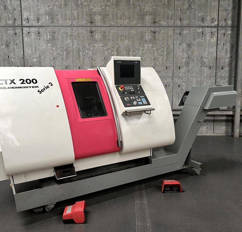 Used 1998 GILDEMEISTER CTX-200 S2 CNC LATHE
