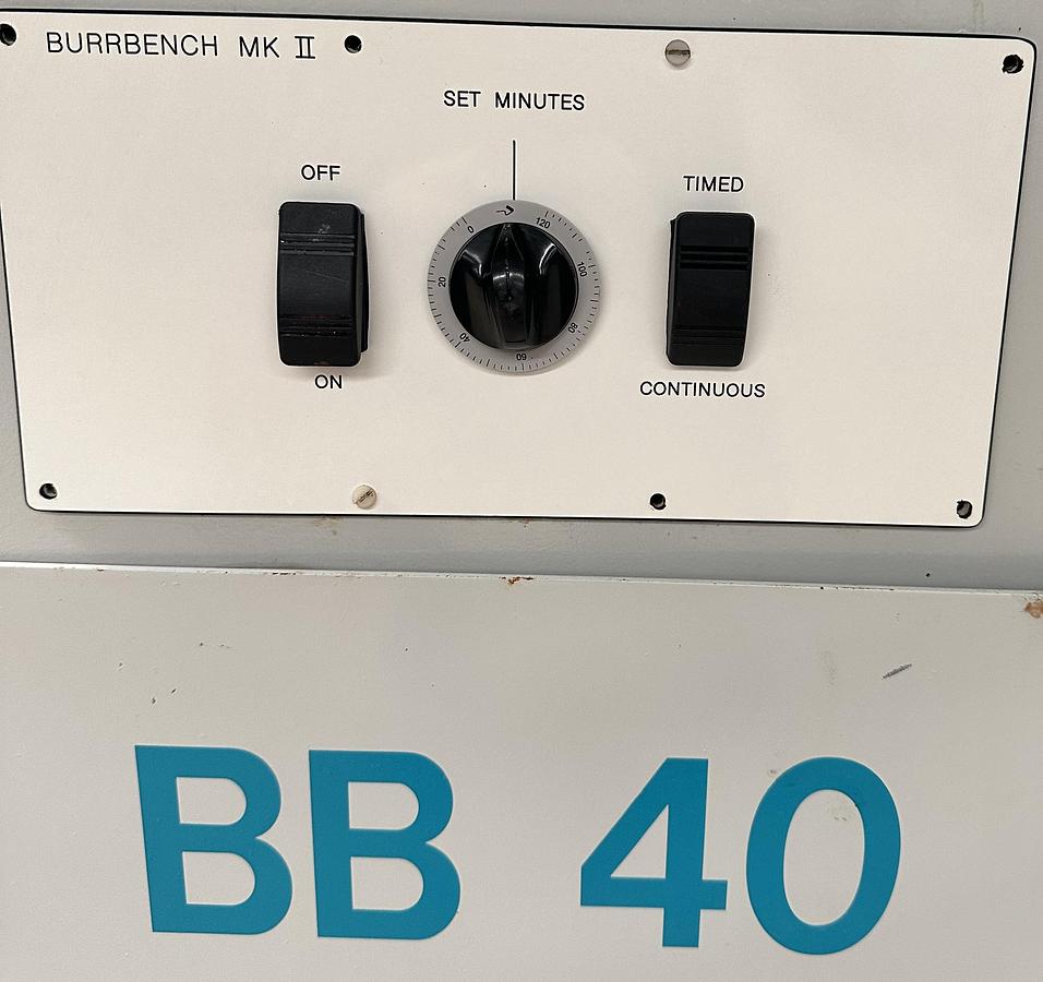 Used Walther Trowal BurrBench MKII Model BB40