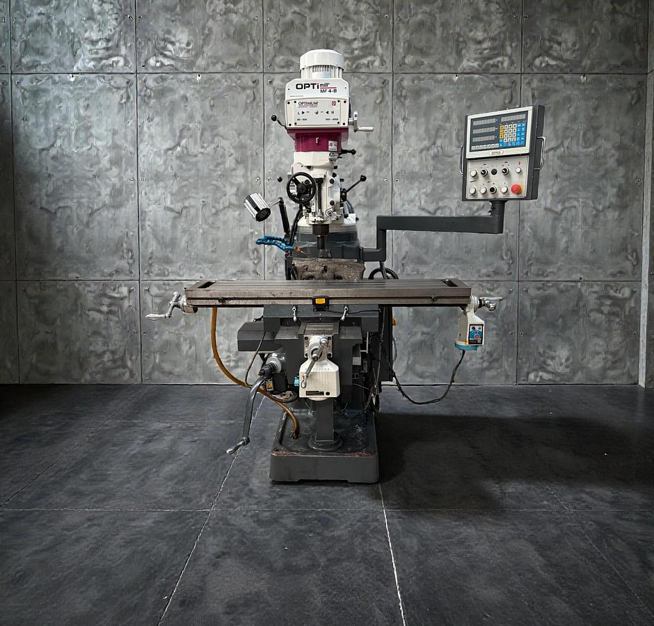 Used 2017 Optimum OPTImill MF4-B Turret Milling