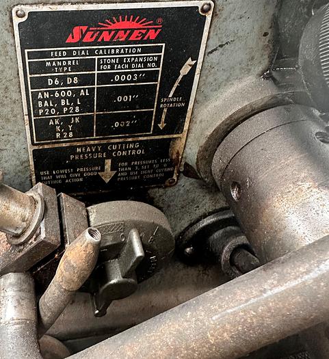 Used Sunnen Precision Honing Machine Model MBB-1600 EMS