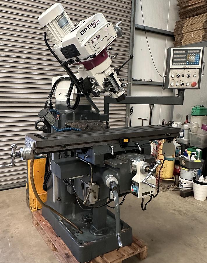 Used 2017 Optimum OPTImill MF4-B Turret Milling