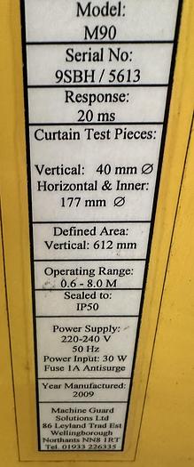 Used 1980 K & B 50 Ton x 2000mm Downstroke Hydraulic Pressbrake 50-2000