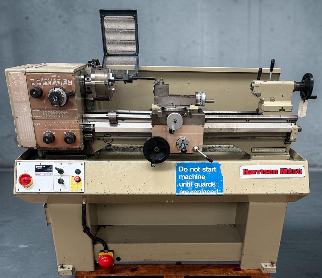 Used Harrison M250 30" Straight Bed Lathe