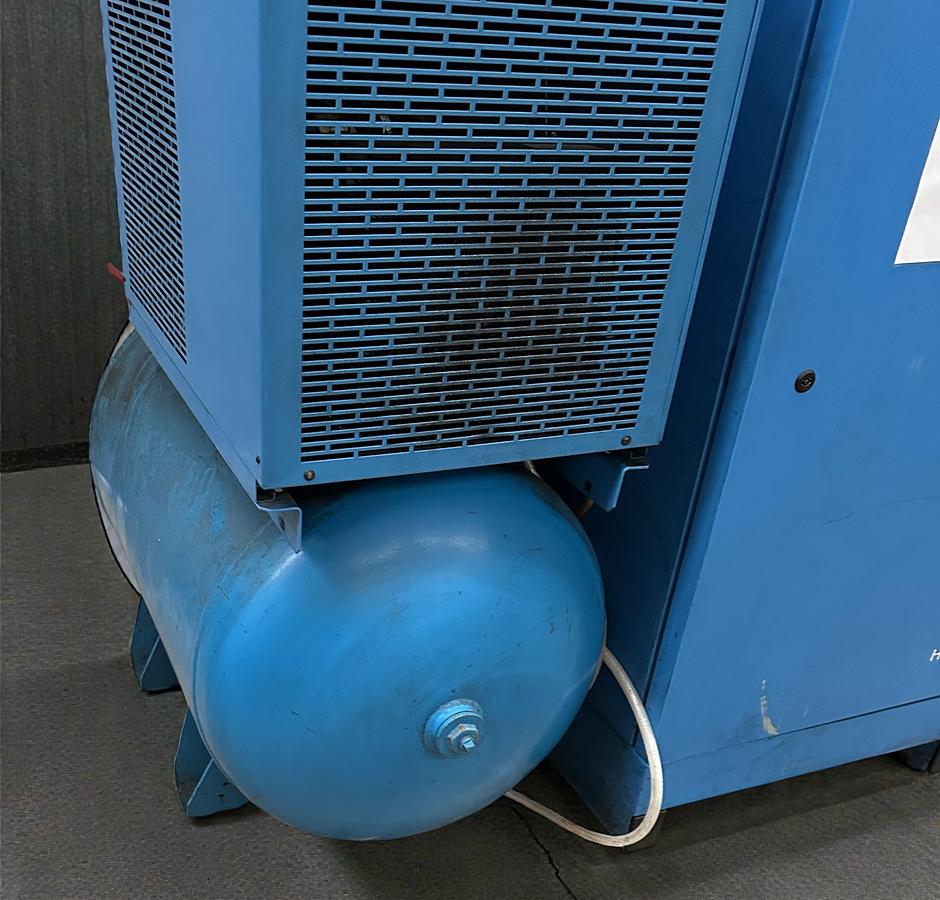 Used CompAir HV11RS Hydrovane Compressor with CompAir F36LS Dryer, and Tank